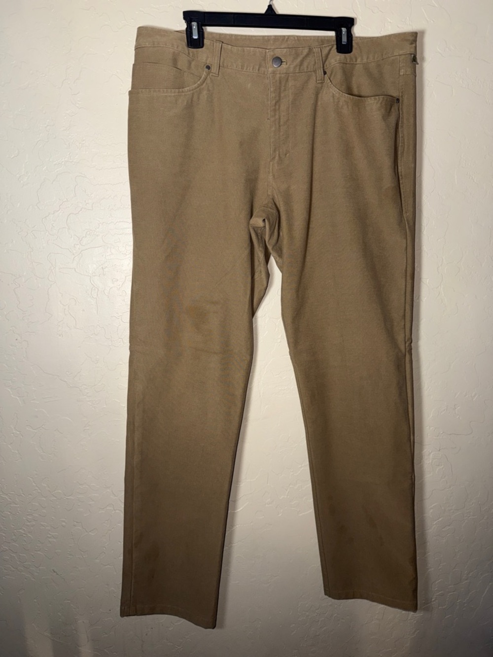 Lululemon trousers pants dark khaki size 38x32